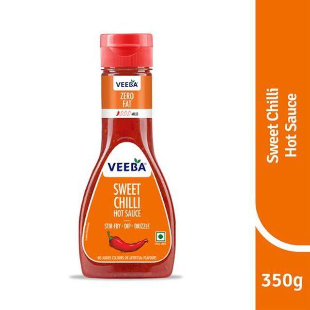 Veeba Sweet Chilli Hot Sauce, 350 G