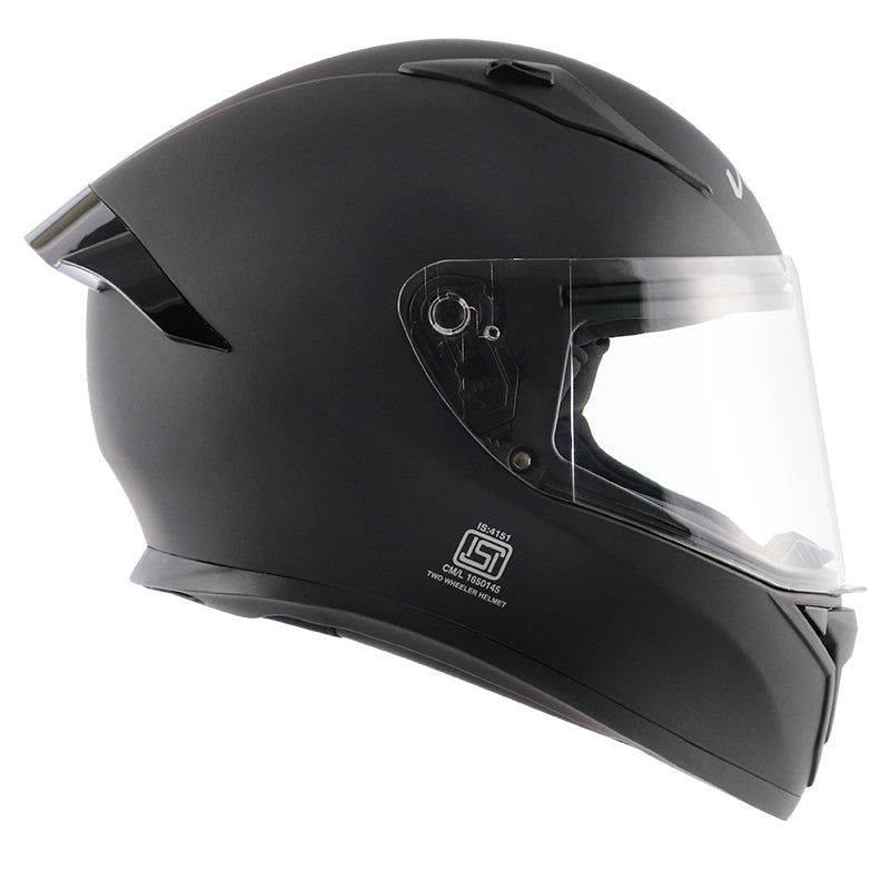 Vega Bolt Dull Black Helmet