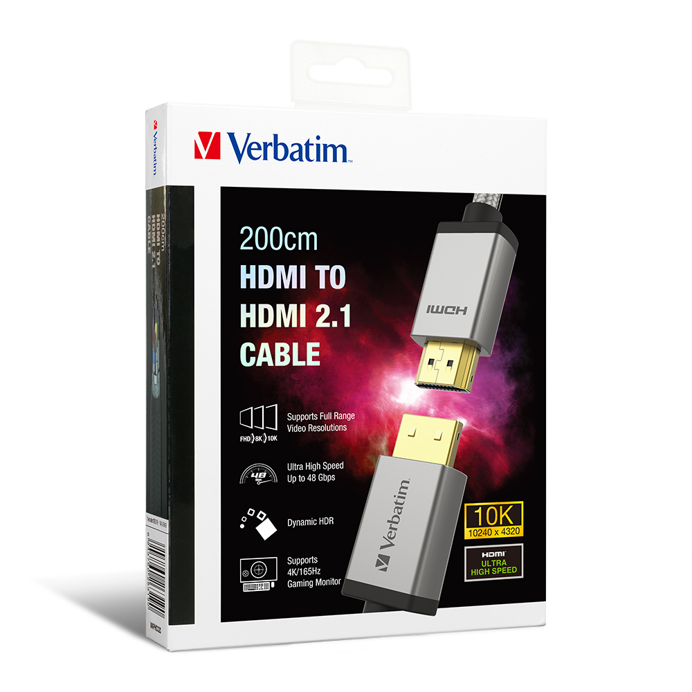 Verbatim 2.1 Cable 200cm Grey