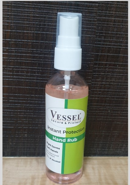 Vessel Spray Sanitizer Hand Rub 100ml