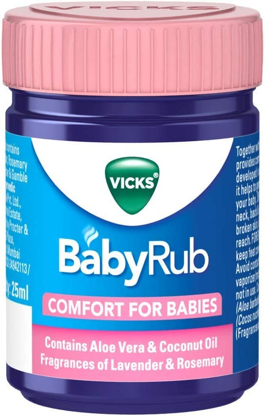 Vicks Babyrub 25Ml - Pack Of 2