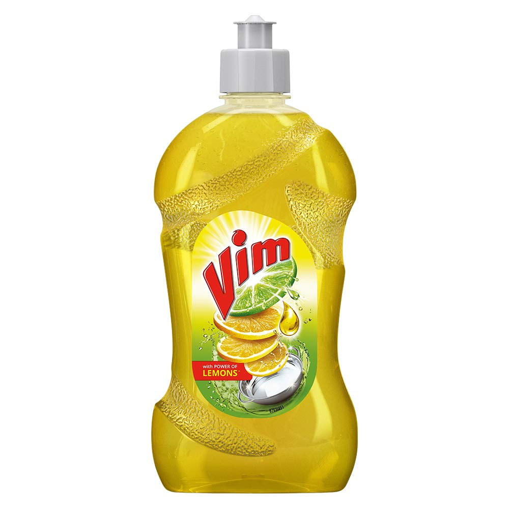 Vim Dishwash Liquid Gel Yellow 750ml