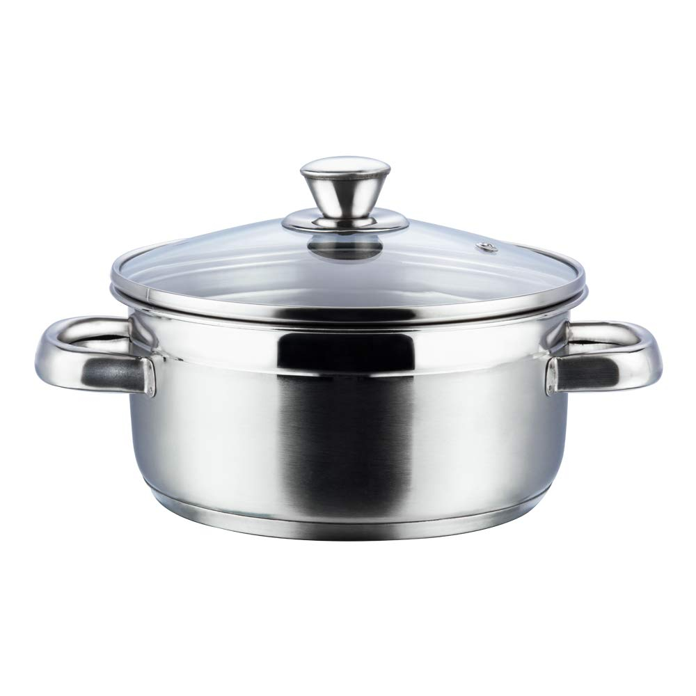 Vinod Bremen Saucepot 18 Cm Glass Lid