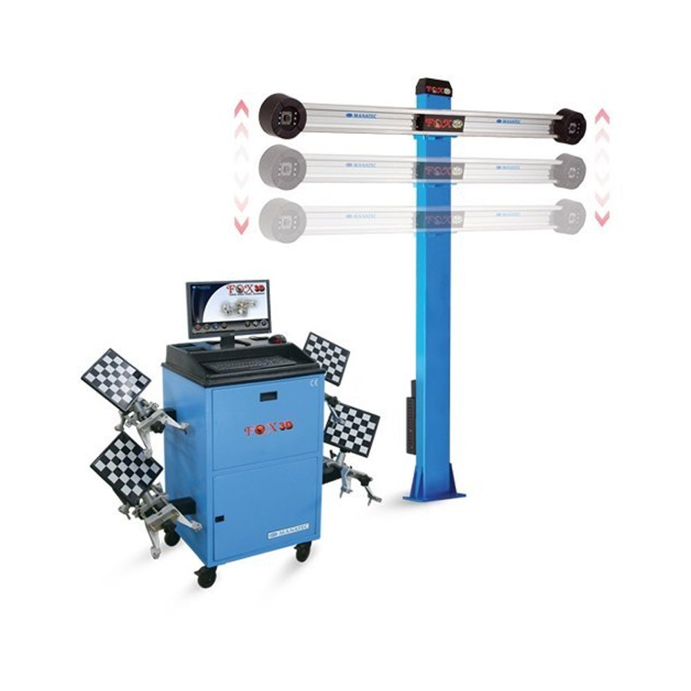 Manatec FOX 3D Auto Boom Wheel Alignment Machine