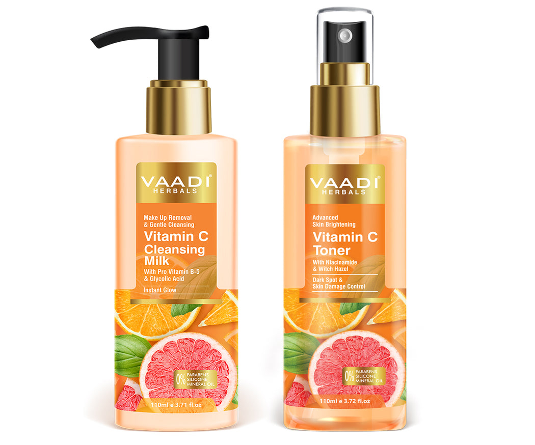 Vaadi Herbals Vitamin C Cleansing Milk With Toner 250ml