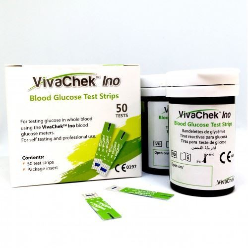 Vivacheck / Viva Chek Ino Blood Glucose Test Strips Pack Of 25