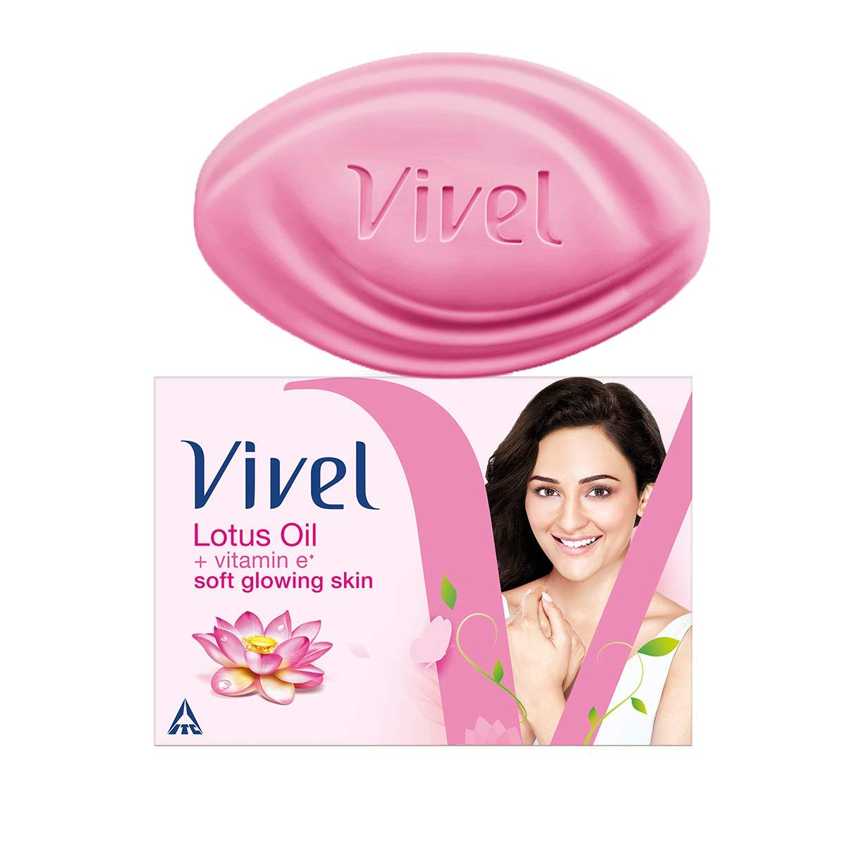 Vivel Lotus Oil Soap, Enriched with Vitamin E, 100 g