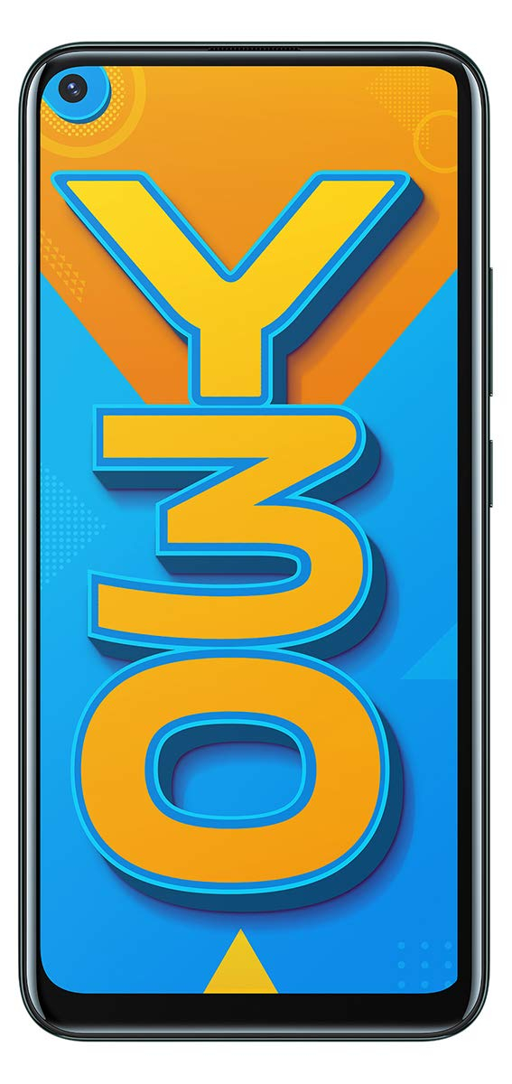Vivo Y30 Mobile Phone (4GB + 128GB) Emerald Black