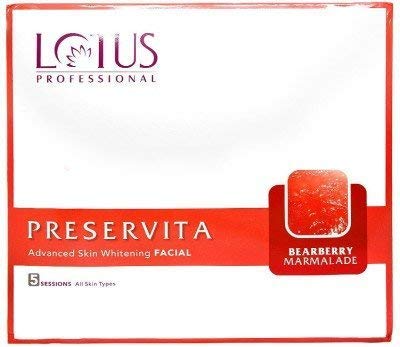 Lotus BB Preservita Advanced Skin Whitening Facial Bearberry Marmalade