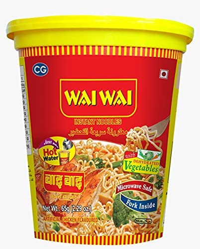 Wai Wai Instant Cup Noodles