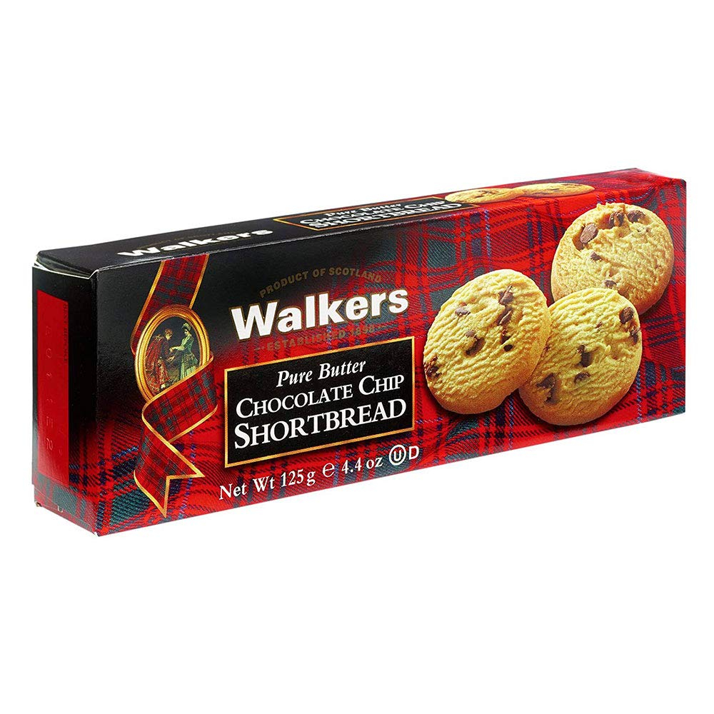 Walkers Choclate Chips Short Bread 125g