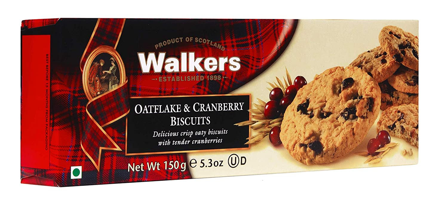 Walkers Oatflake & Cranberry 150g