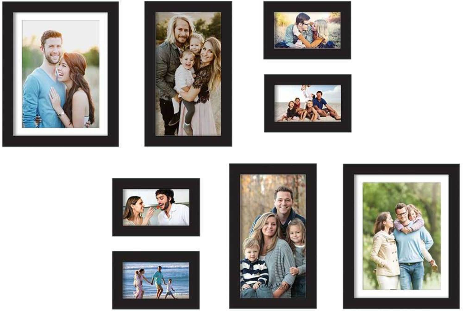 Decorative Photo Frame Set Of 8