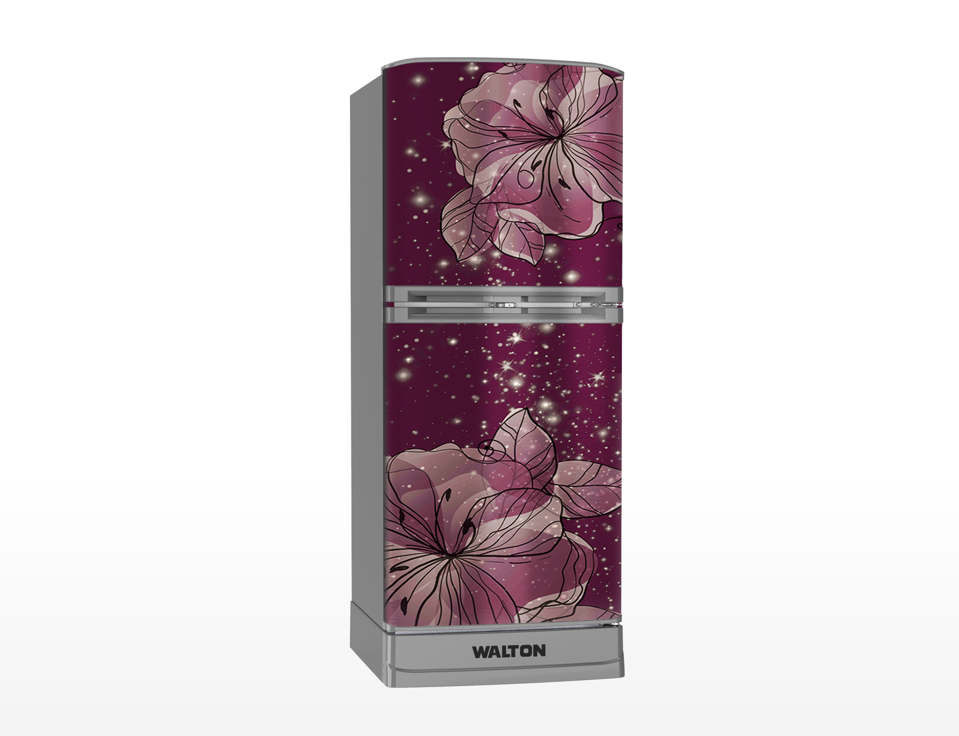 Walton WFA-2D4-RXXX-XX Non Frost Double Door Refrigerator 244L