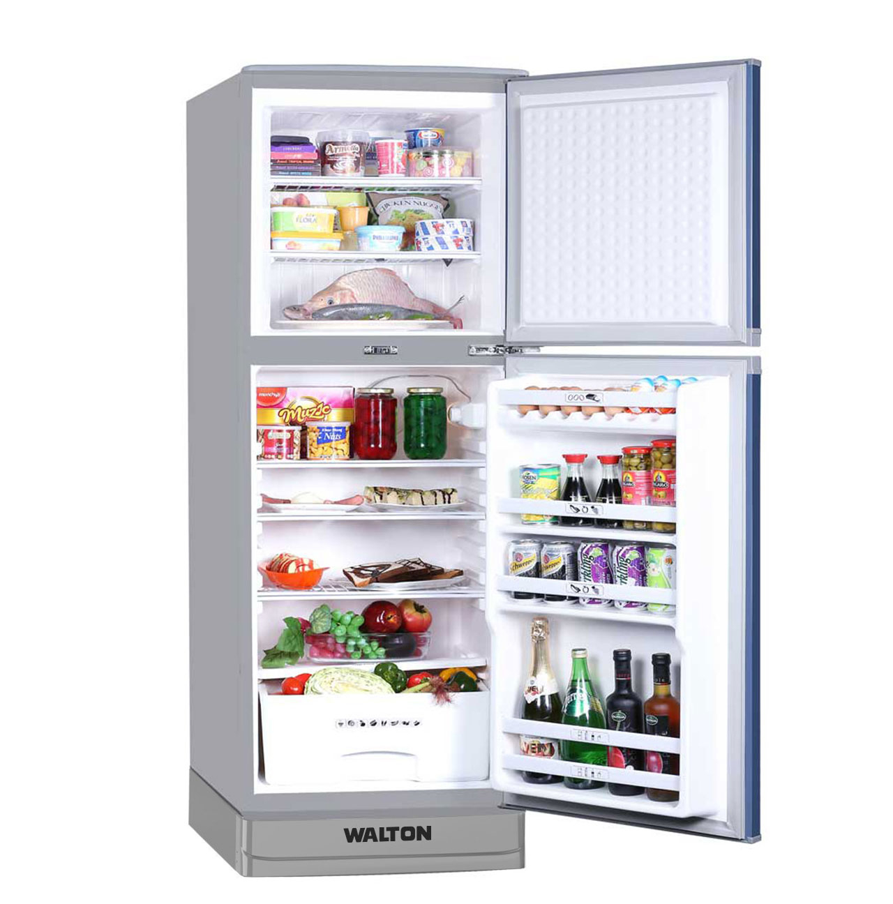 Walton WFA-2B0-GDXX-XX Double Door Refrigerator 220L