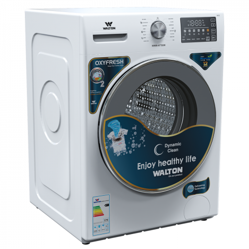 Walton WWM-AFT80W - Front Load Washing Machine - 8 kg