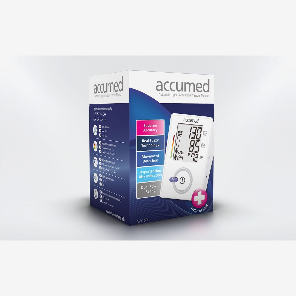 Warrantied AccuMed Automatic Blood Pressure Machine