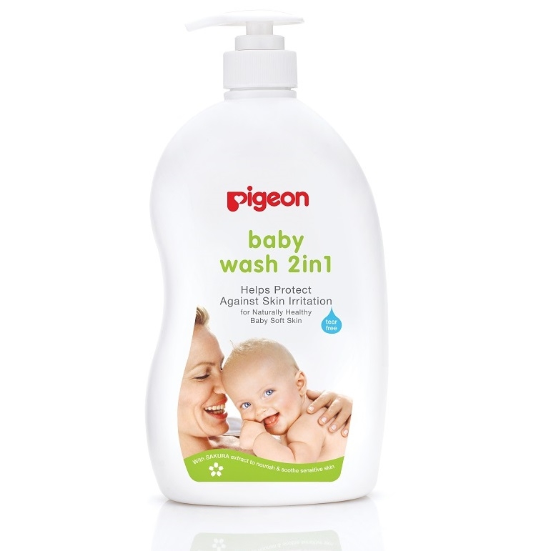Pigeon Baby Wash 2 in 1 Sakura 1Ltr