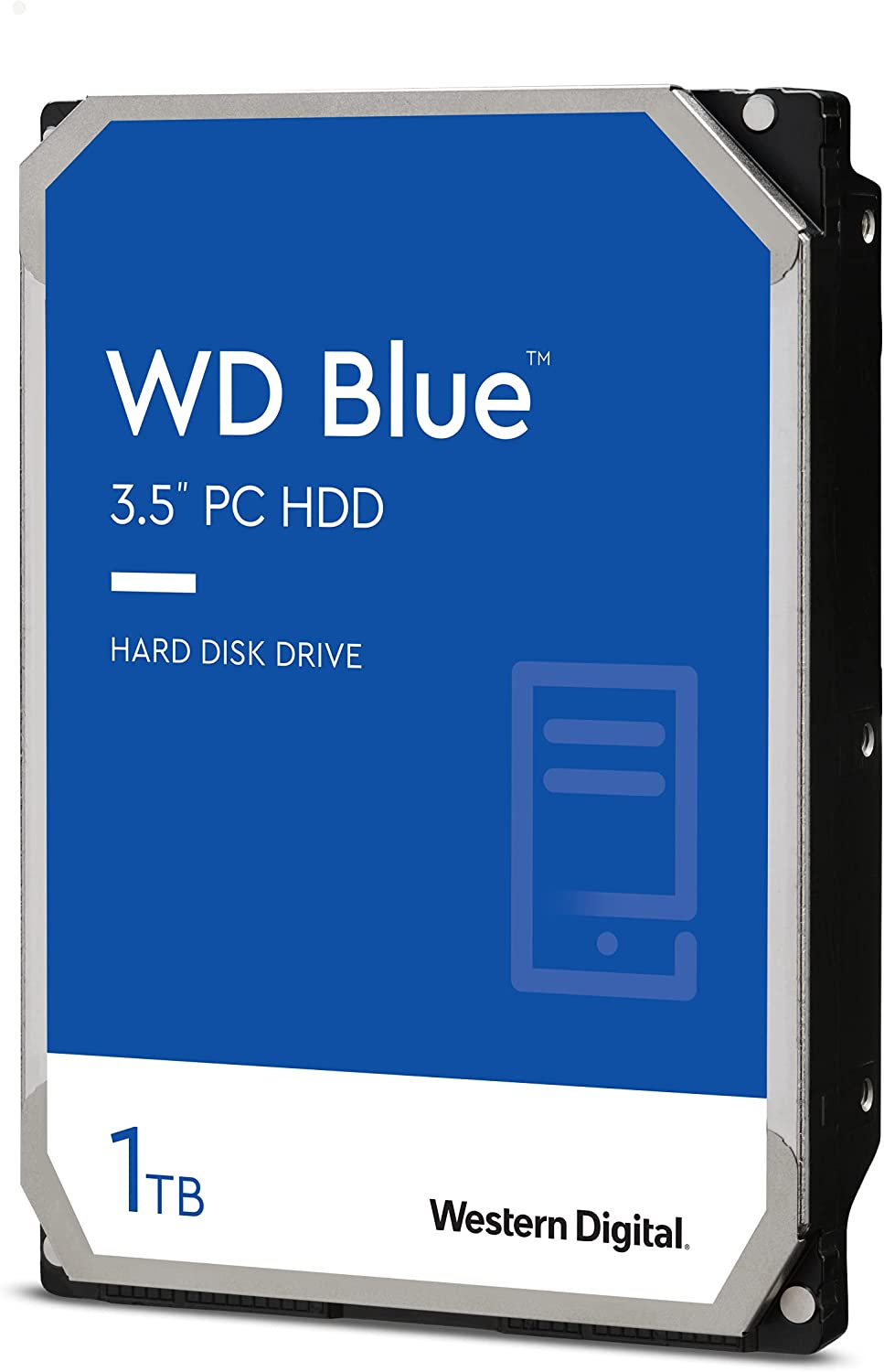 Western Digital 1TB WD Blue PC Internal Hard Drive HDD - 7200 RPM, SATA 6 Gb/s, 64 MB Cache, 3.5" - WDC-EZEX-1000B