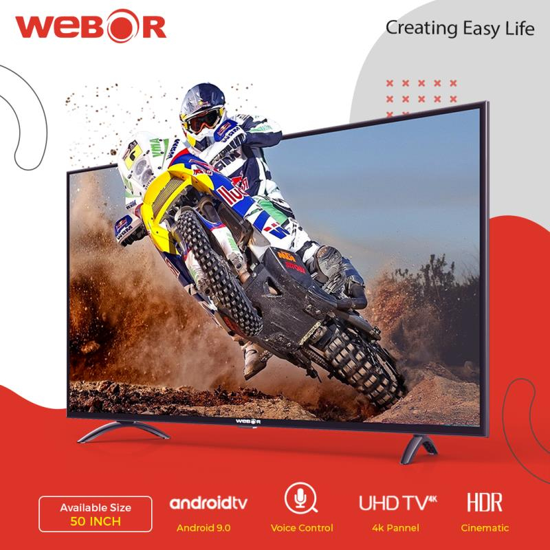 Webor 4k Uhd 50 Inch Frameless Television 50uhdk5s