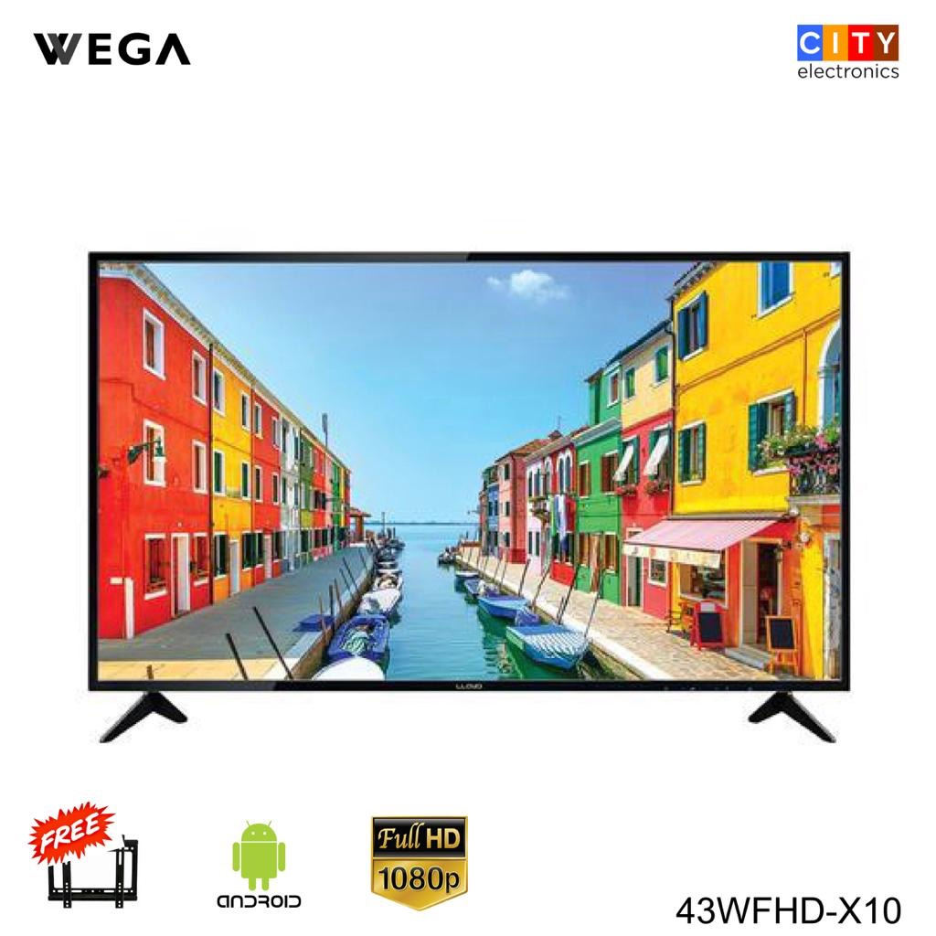 Wega 43WFHD-F11 TV - 43" Full HD Smart Android Tv 1GB/8GB ROM
