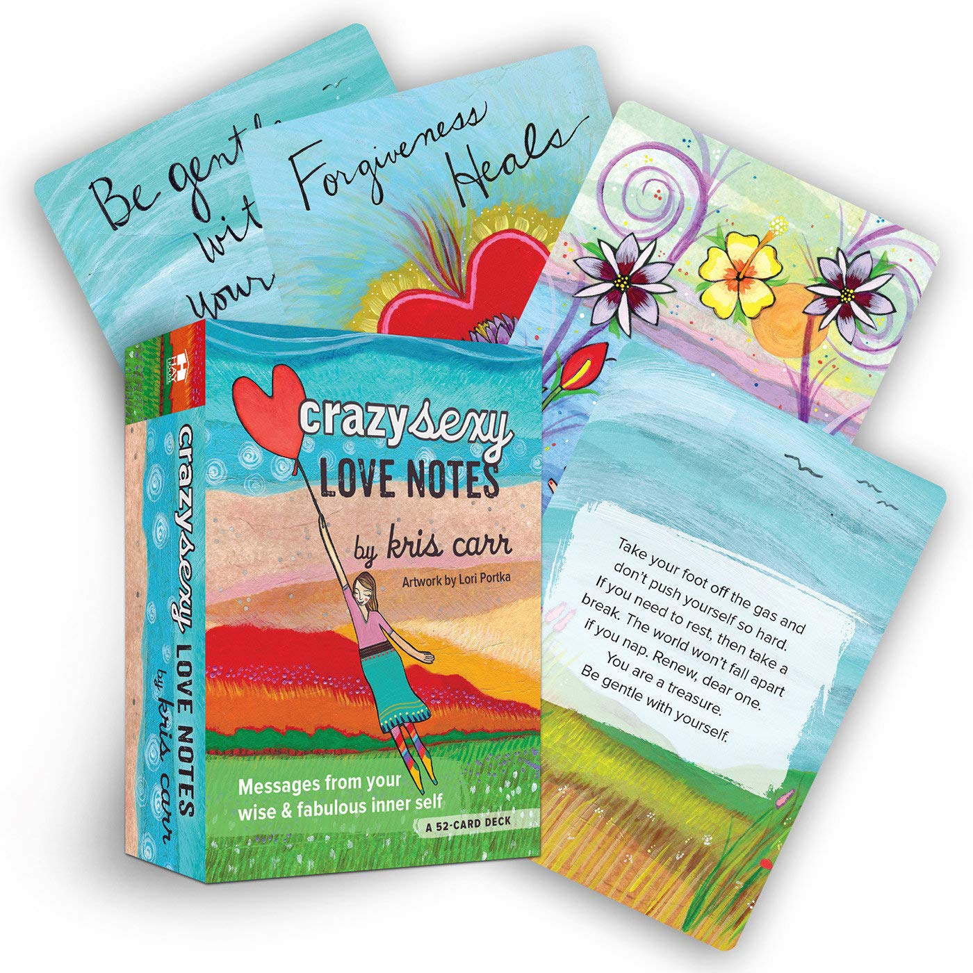 Crazy Sexy Love Notes: A 52-Card Deck by Kris Carr 