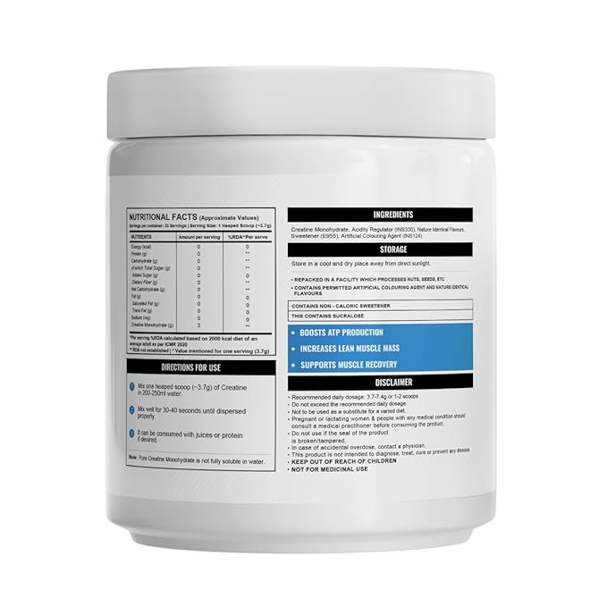 Wellcore - Pure Micronised Creatine Monohydrate (Fruit Fusion, 33 Servings)