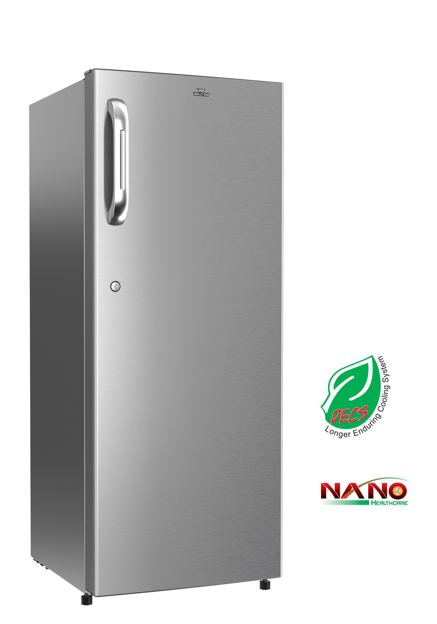 Walton WFA-2B5-ELRD-XX - Direct Cool Single Door Refrigerator 225L