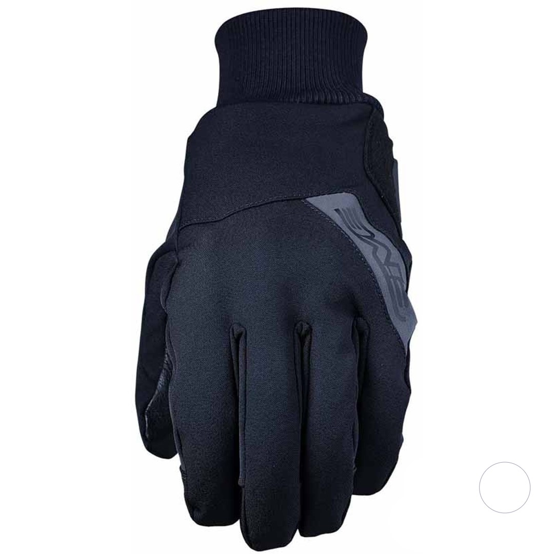 FIVE WFX FROST Black Women Gloves with Knuckle Protection for Motorcycle/Scooter
