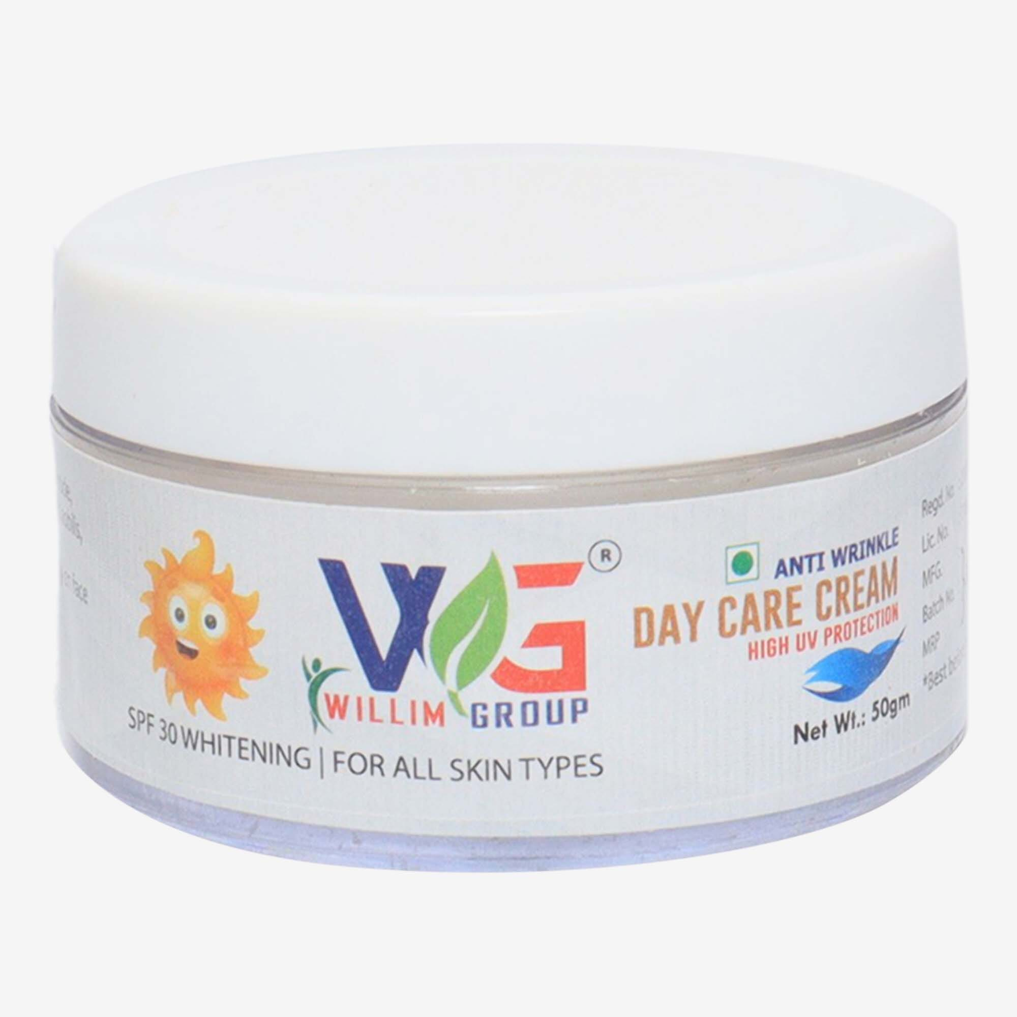Set Of 3 Willim Group Day Care Cream Spf 30 High Uv Protection 50gm