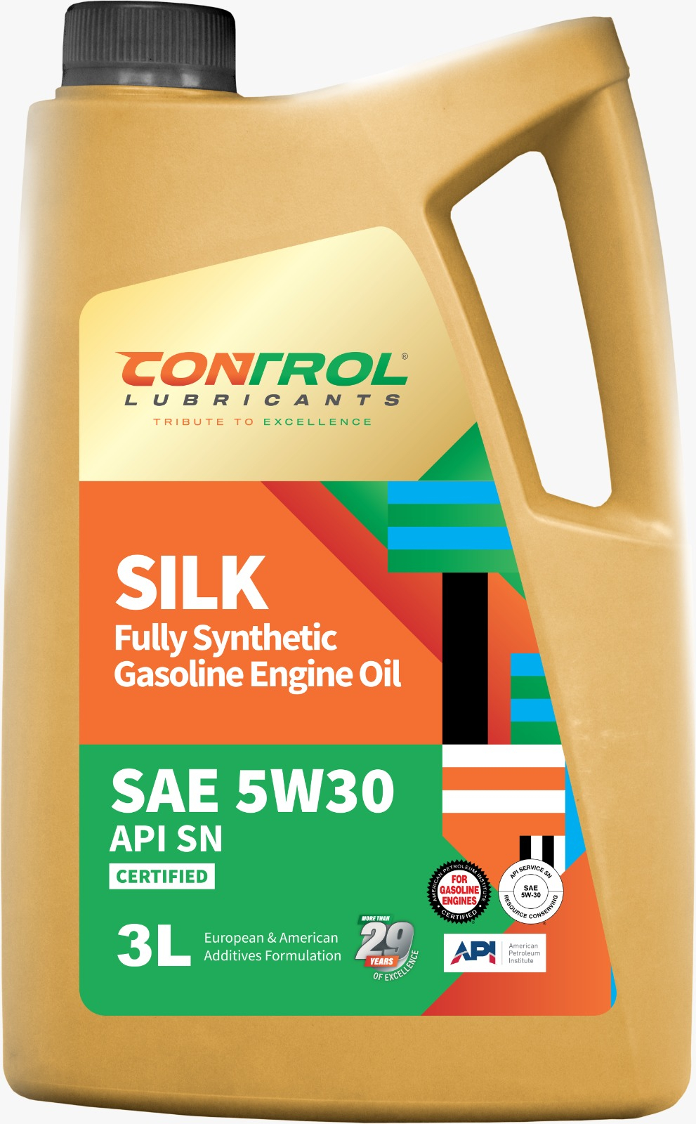 Control Engine Oil Slk (Fully Synthrtic oil) Api Sn, Sae 5w30(3ltr)