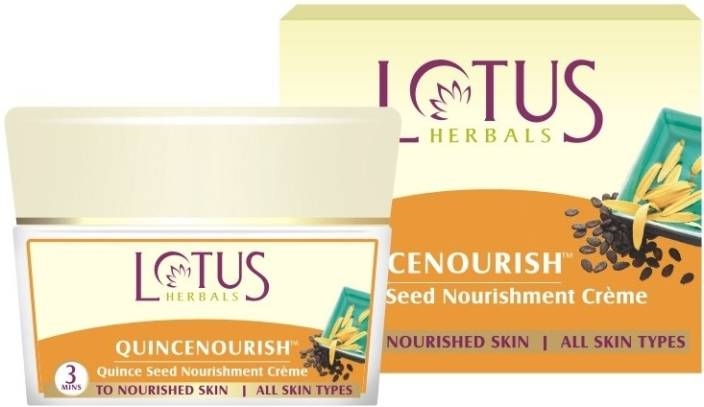 Lotus Herbals Wheatnourish Wheatgerm Oil and Honey Facial Massage Cream 50g