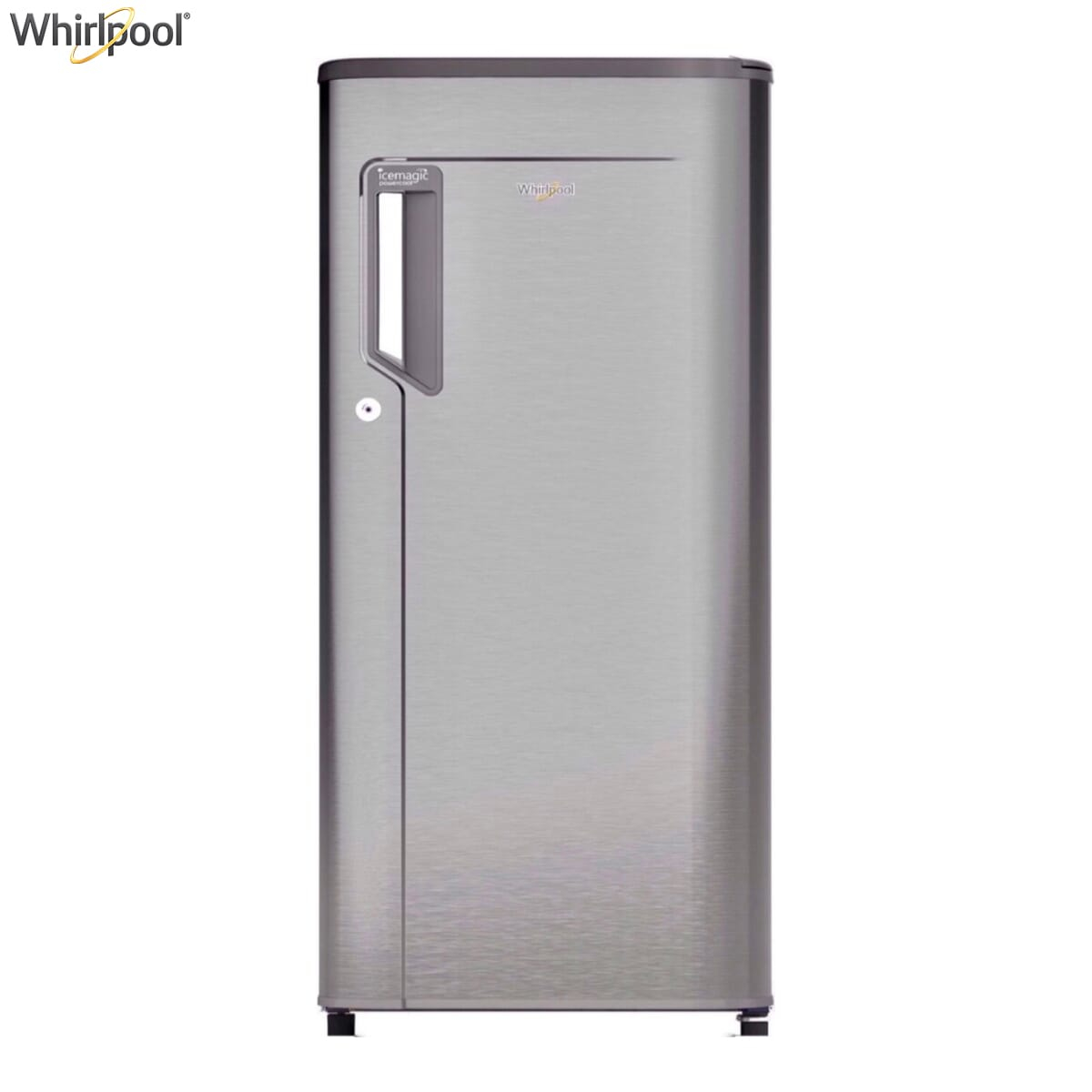 Whirlpool 200 IMPC CLS 2S Grey - Nep - Direct Cooling Single Door 185L (71912)