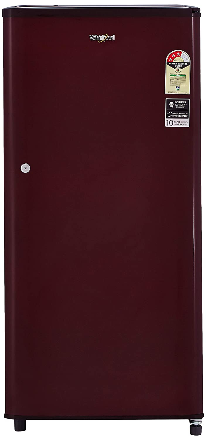 Whirlpool 205 Indesit CLS 3s Solid Wine Wireself-ELTR-81018 Direct Cool Single Door Refrigerator 190L