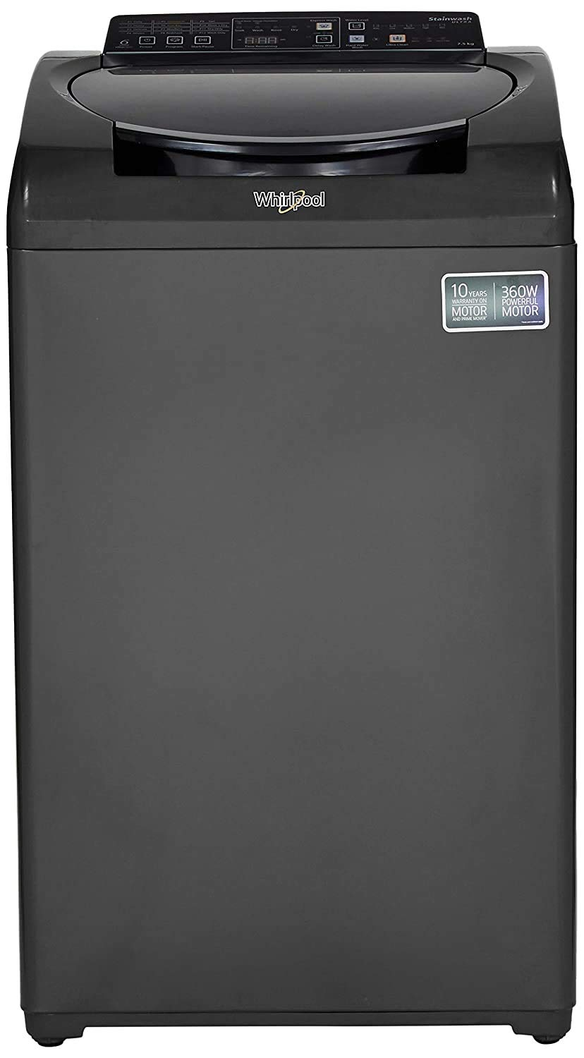Whirlpool Fully-Automatic Top Loading Washing Machine 9.5 Kg 360 BW PRO-H 9.5 GRAPHITE 10YMW 31331