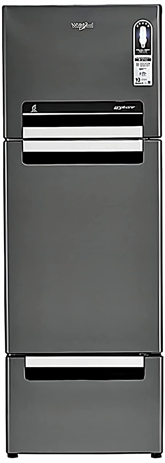 Whirlpool FP 343D Protton Roy Steel Onyx (N) - Frost-Free Triple Door 330L (21147)