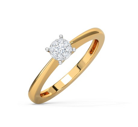 White Feather's Berina Solitaire Ring For Women