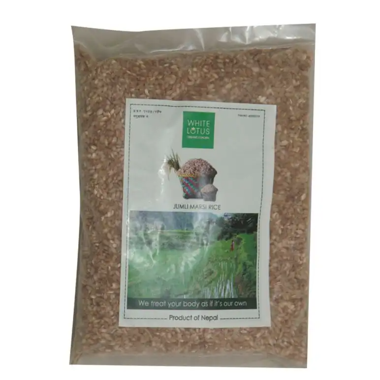  White Lotus  Jumli marsi (जुम्लिमार्सी चामल)  rice Jumla 1 Kg 