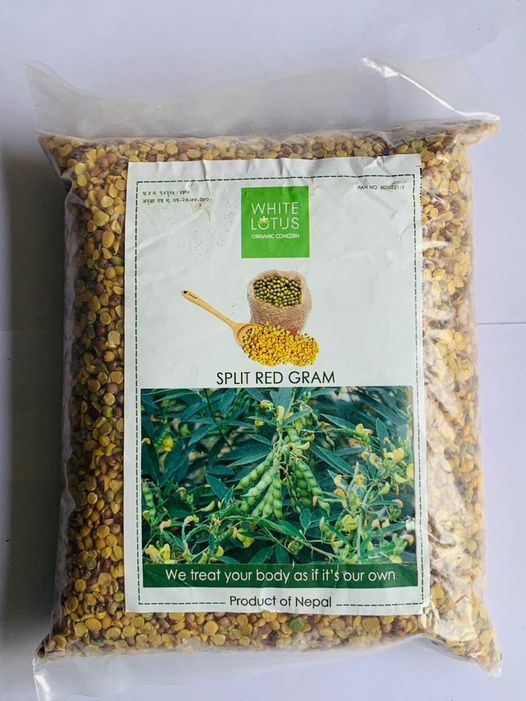White Lotus Rahar Dal (रहर दाल) Morang 1 Kg