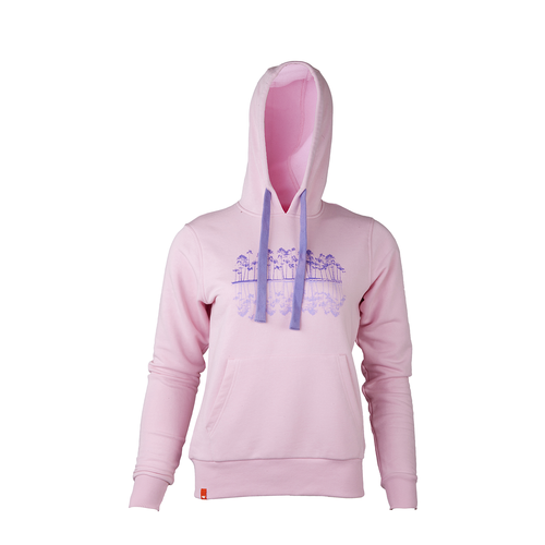 Wildcraft Women's Hoodie Sweatshirt-Light Pink-M