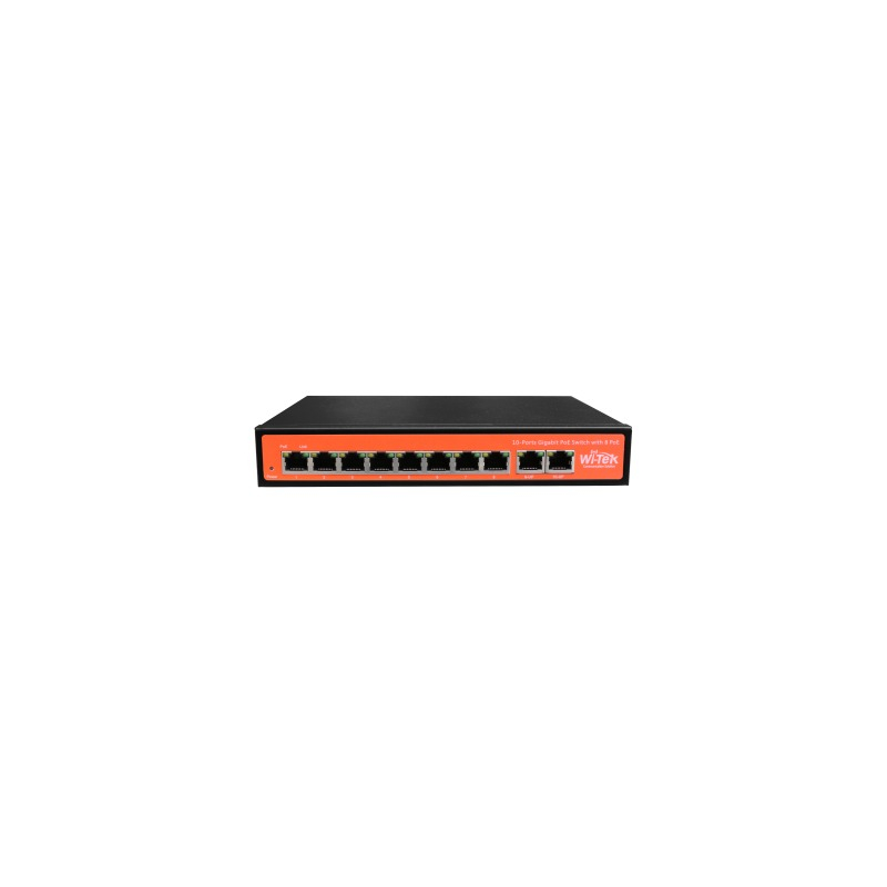 Wi-Tek WI-PS308G - Gigabit Unmanaged PoE Switch