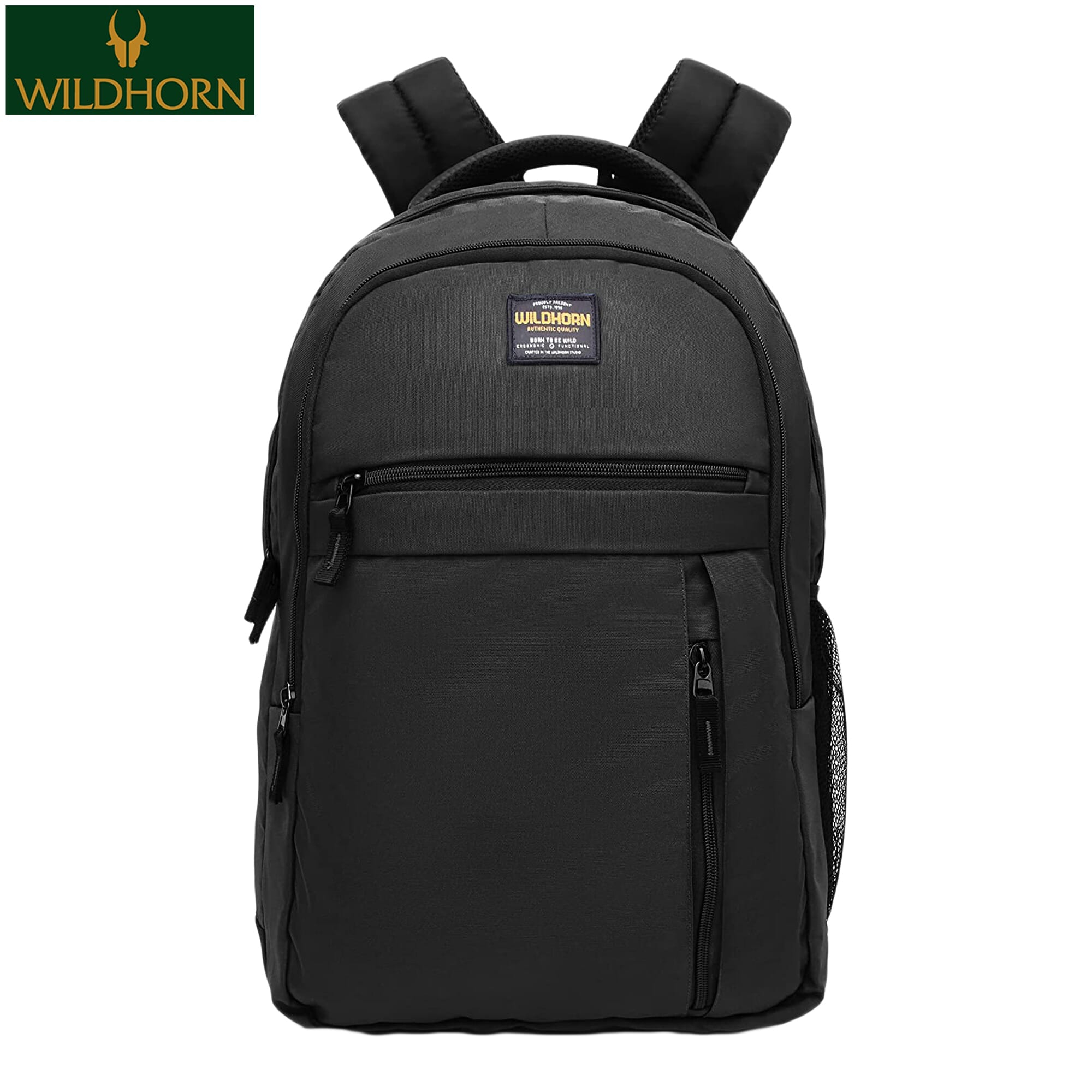WILDHORN Nepal 32 L Unisex Laptop Backpack Extra Large Backpack for upto 17 in laptop (BP 028 Black)
