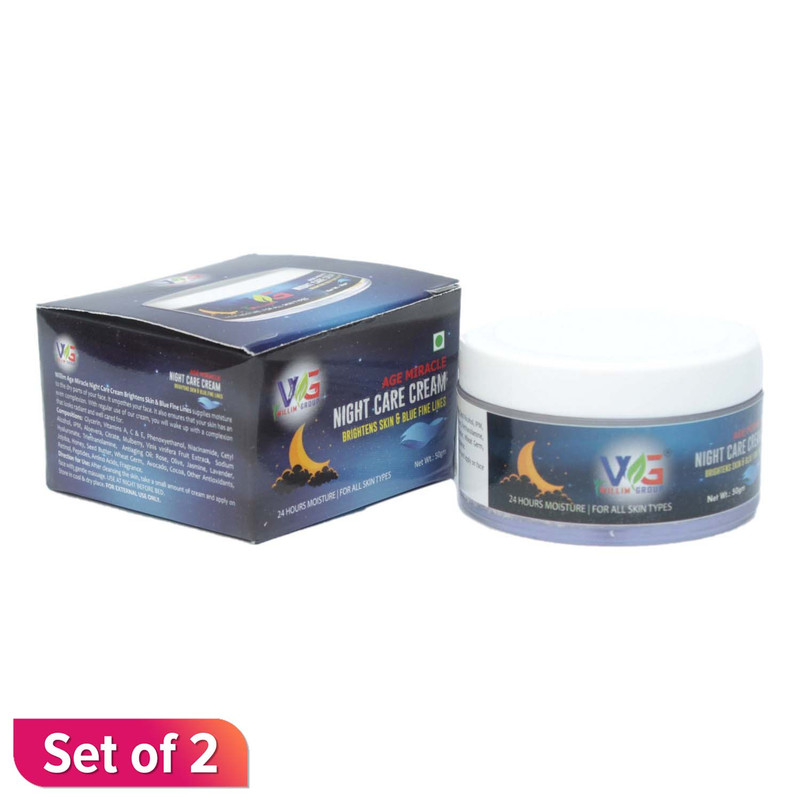 Willim Group Age Miracle Night Care Cream 50gm