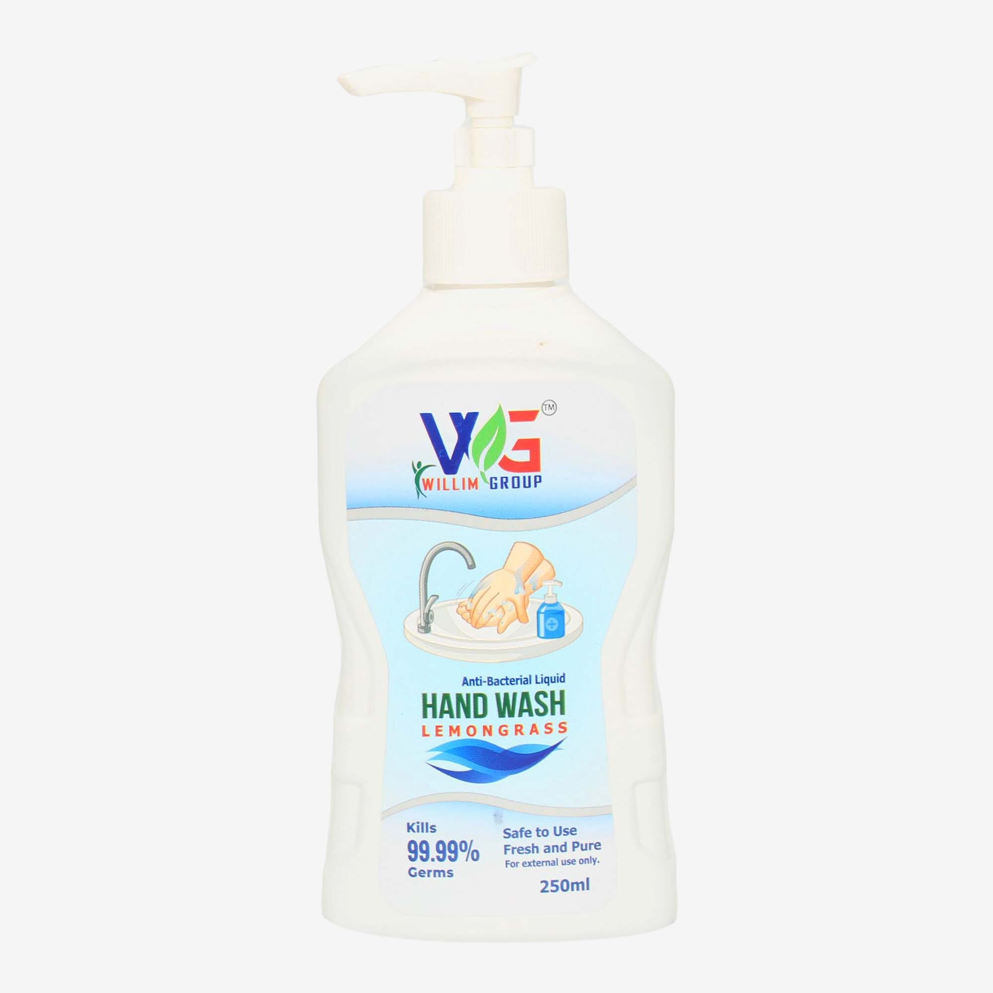 Willim Group Anti Bacterial Liquid Hand Wash Lemongrass 250ml