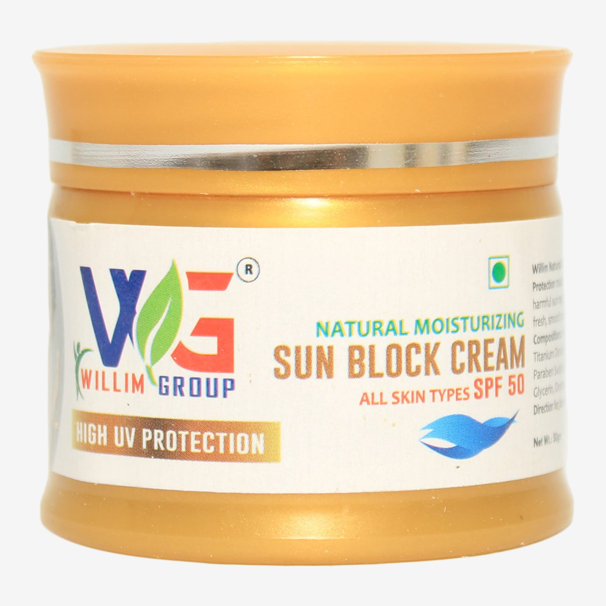 Set Of 3 Willim Group High Uv Protection Spf 50 
