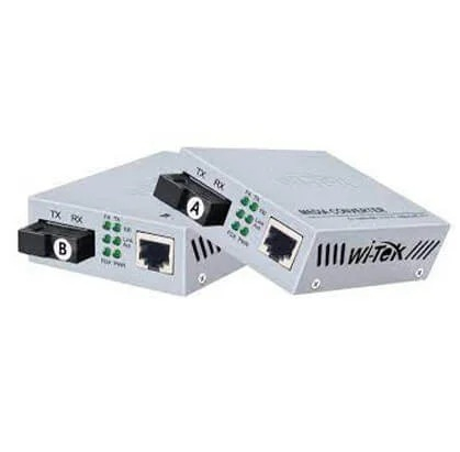 Wi-Tek Media Converter ( Wi-Mc101 M) - Single Fiber Optic Media Converter