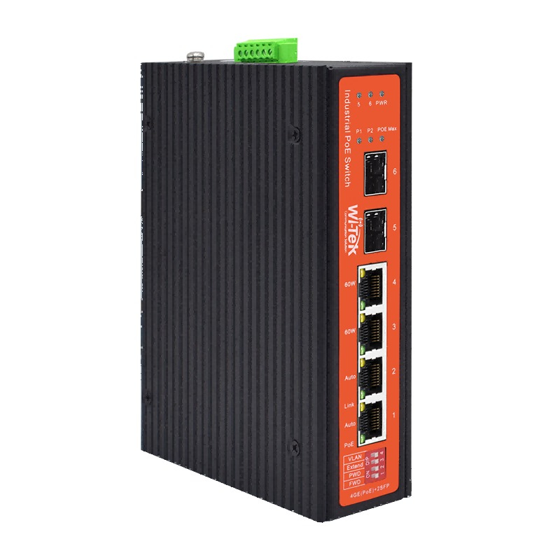 Wi-Tek WI-PS306GF-I V2 - Industrial PoE Switches