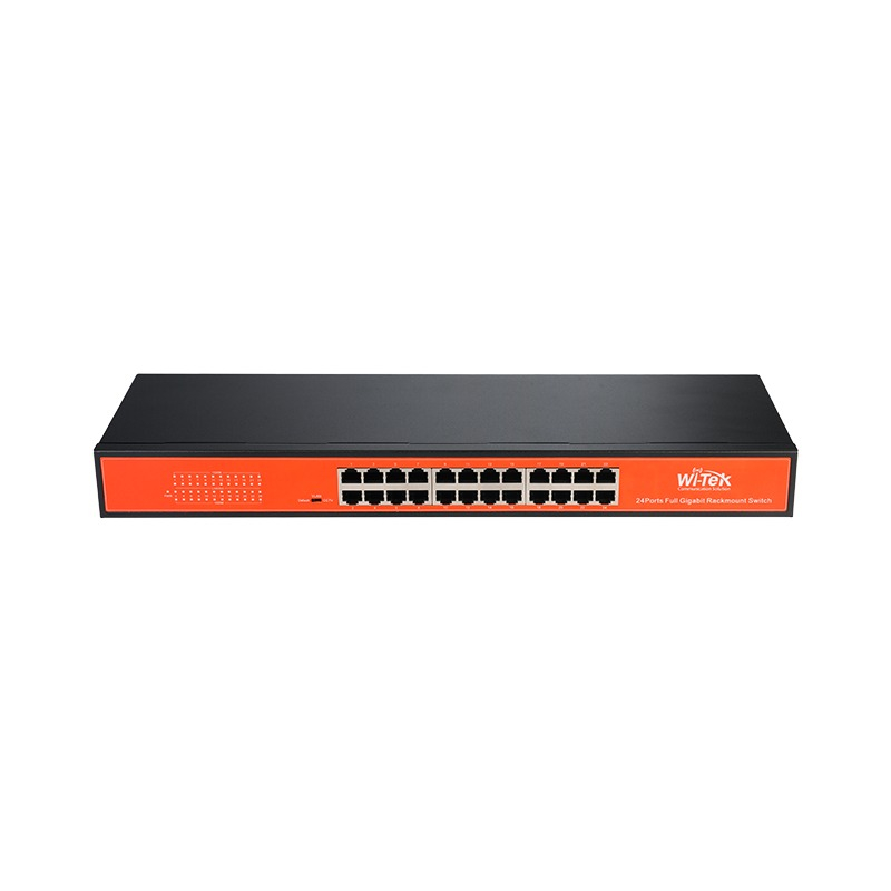 Wi-Tek WI-SG124 - 24Port GB Rackmountable Network Switch