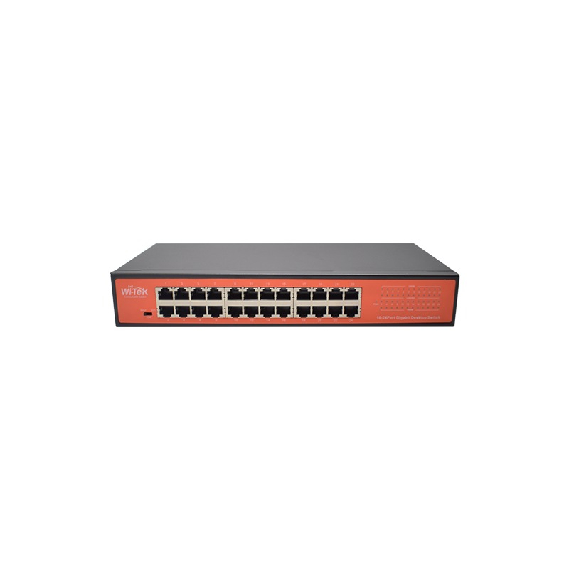 Wi-Tek Wi-Sg124D - 24 Ports Gigabit Desktop Ethernet Switch