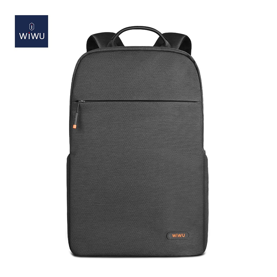 WiWU Pilot Backpack 15.6inch Travelling Polyester Laptop Business School Travelling Backpack-Grey